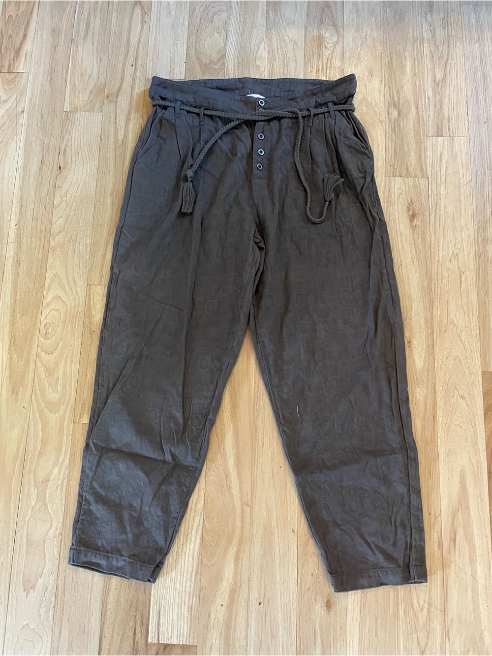 Garnet Hill Womans Drawstring Pants